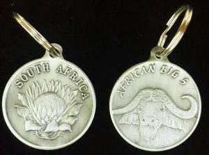 buffalo-protea-keyring-ant-silver