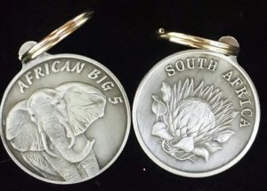 elephant-protea-keyring-ant-silver