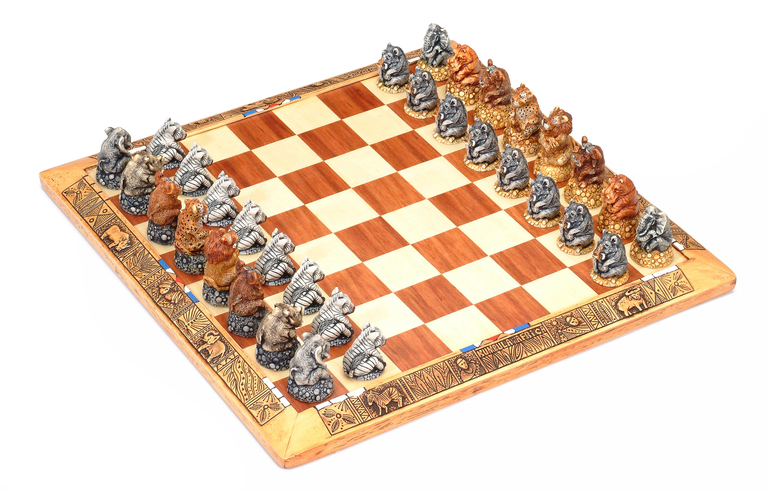 Fat Five /& Friends Animal Chess Set